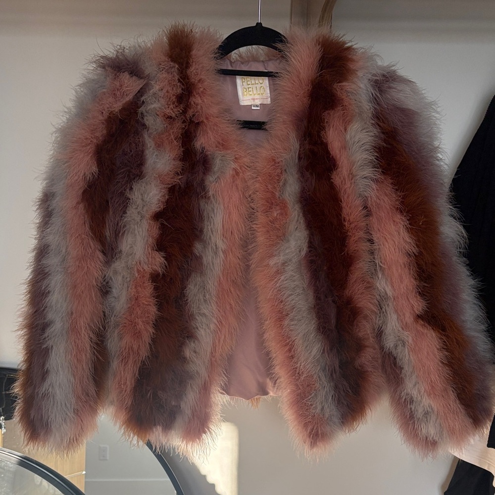 Feather Striped Jacket